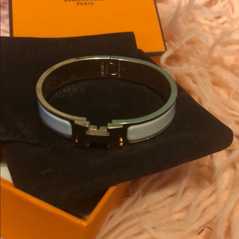 Rose gold pm size hermes bracelet